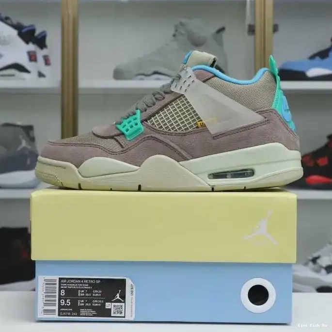 Kimikick UNION X RETRO AIR HAZE' JORDAN LA 'TAUPE 4 0505
